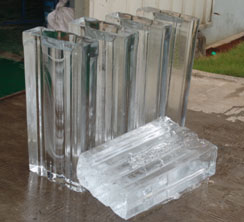 Machine de bloc de glace à petite capacité de production